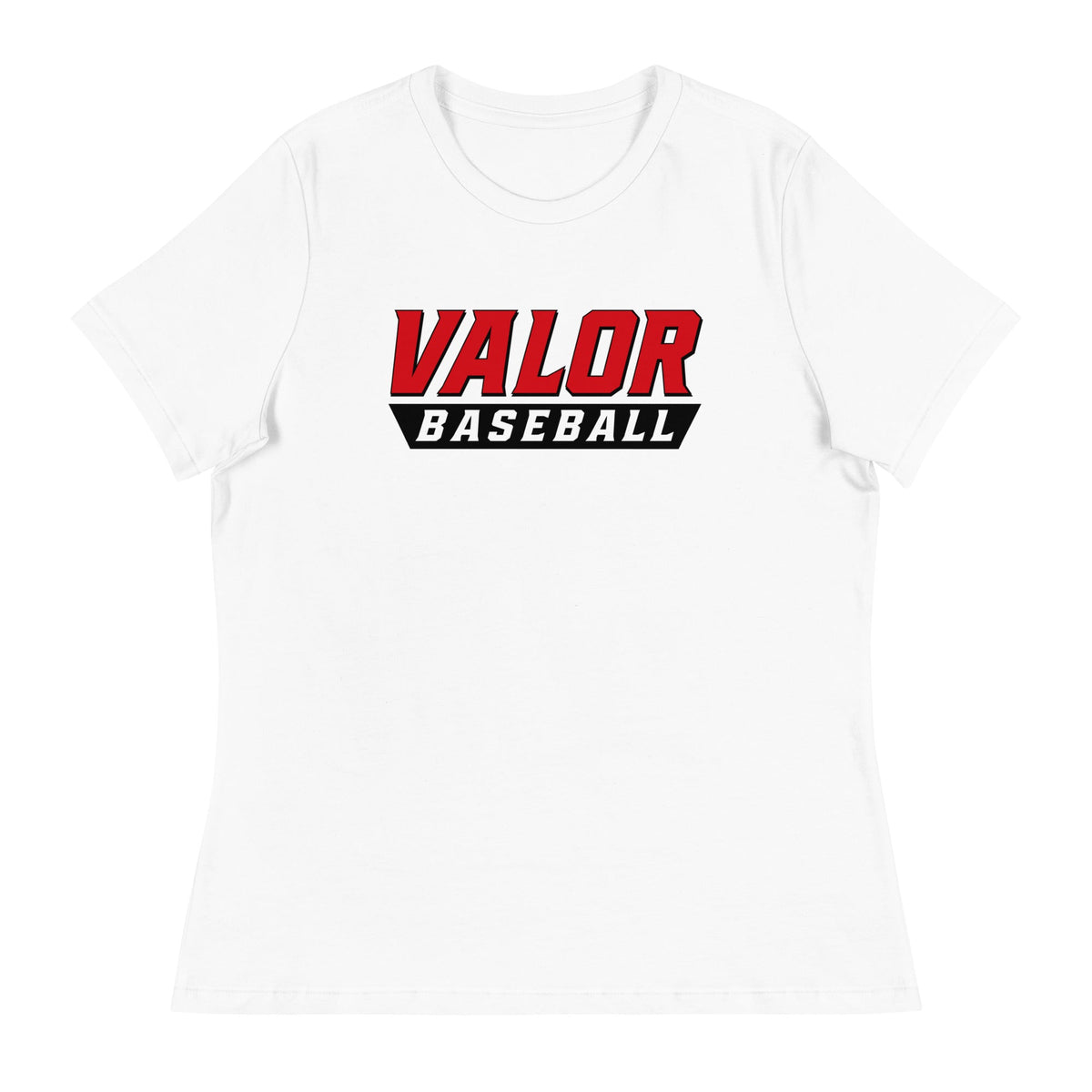 Performance | Women's Relaxed T Shirt | South Bend Valor Baseball | Emblem Logo