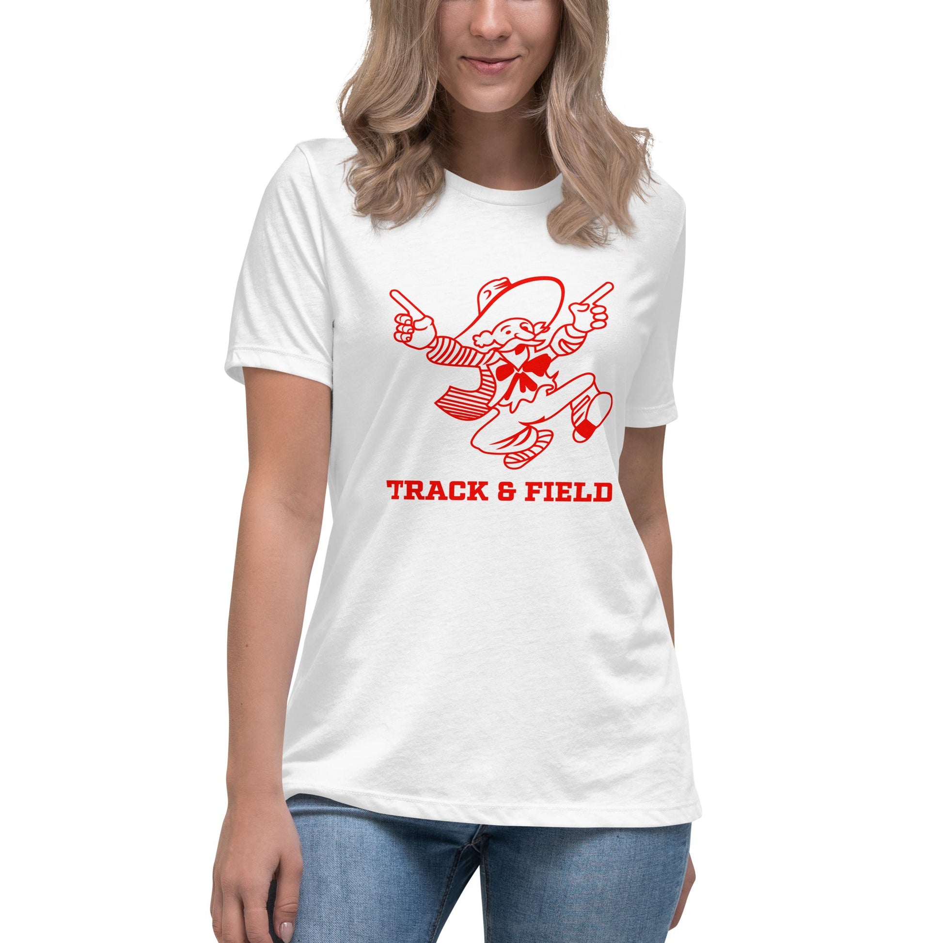 Performance | Women's Relaxed T Shirt | South High Track | Mascot Logo