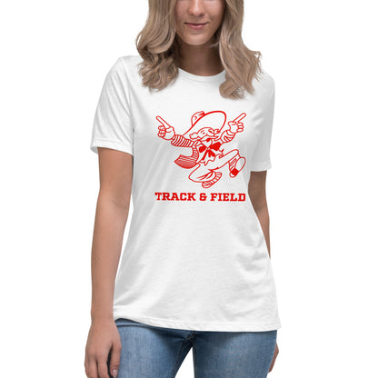 Performance | Women's Relaxed T Shirt | South High Track | Mascot Logo