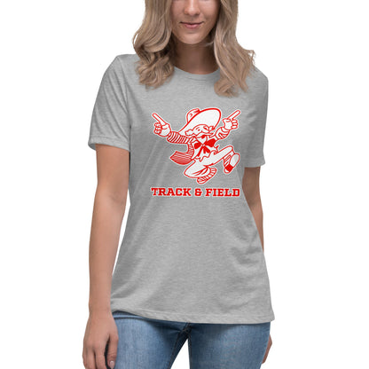 Performance | Women's Relaxed T Shirt | South High Track | Mascot Logo