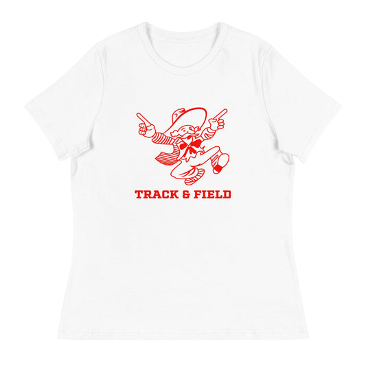 Performance | Women's Relaxed T Shirt | South High Track | Mascot Logo