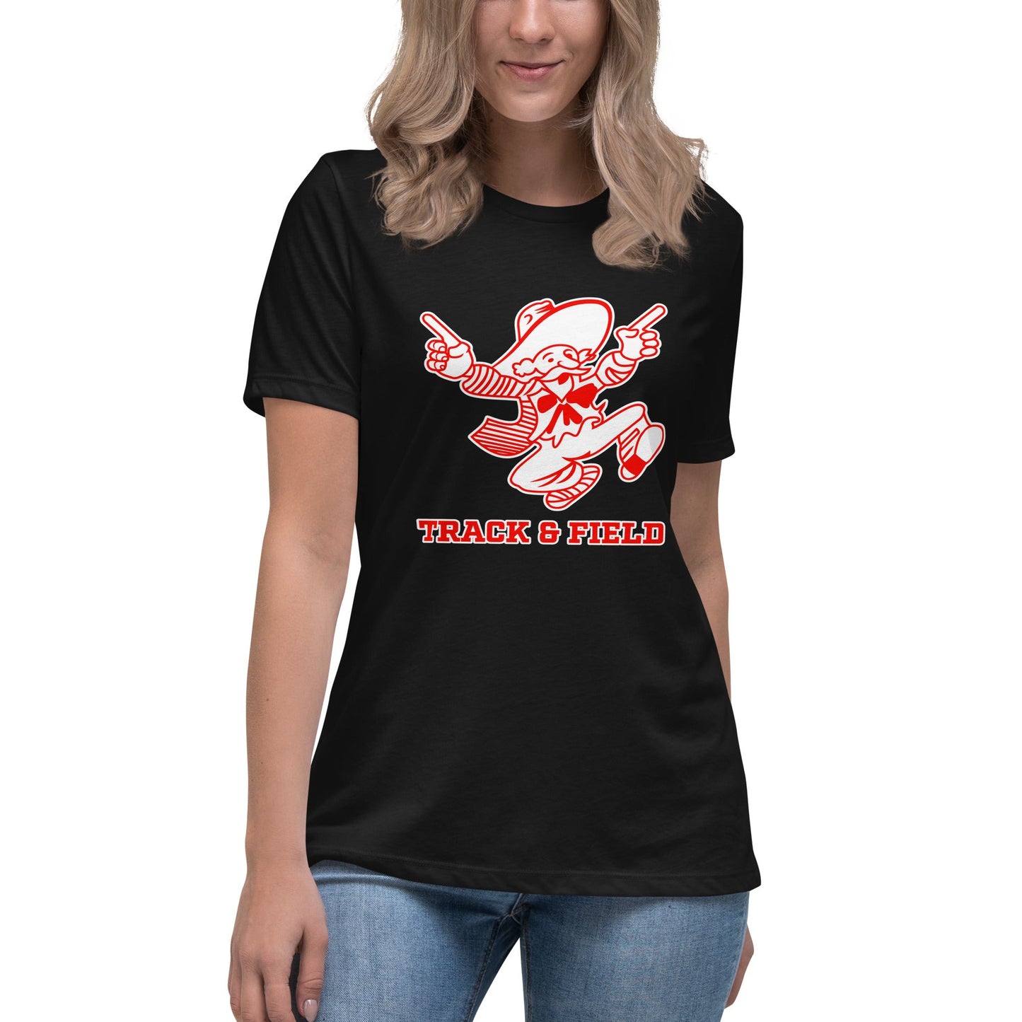 Performance | Women's Relaxed T Shirt | South High Track | Mascot Logo
