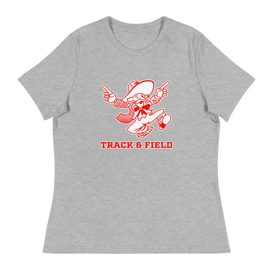 Performance | Women's Relaxed T Shirt | South High Track | Mascot Logo