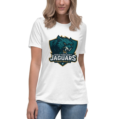 Performance | Women's Relaxed T Shirt | Southeast Jaguars | Shield Logo