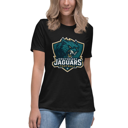 Performance | Women's Relaxed T Shirt | Southeast Jaguars | Shield Logo