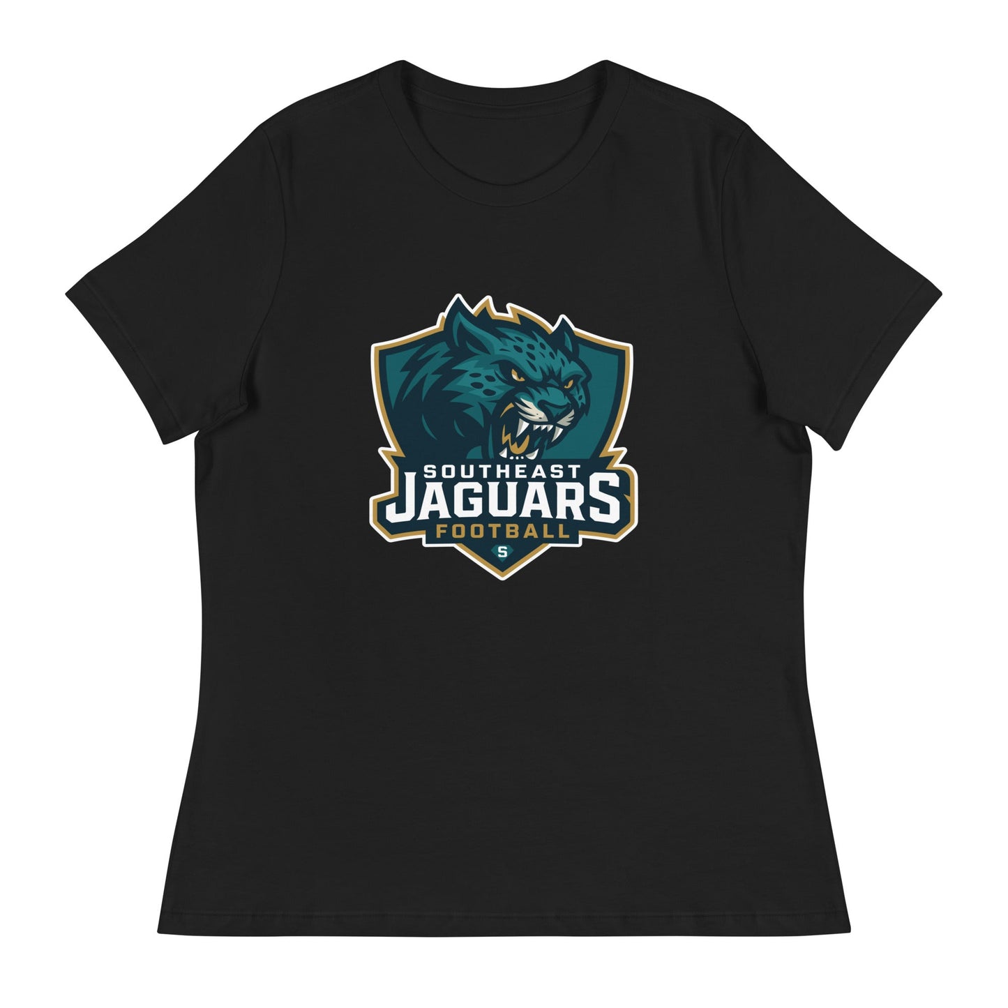 Performance | Women's Relaxed T Shirt | Southeast Jaguars | Shield Logo