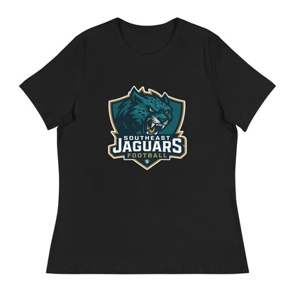 Performance | Women's Relaxed T Shirt | Southeast Jaguars | Shield Logo