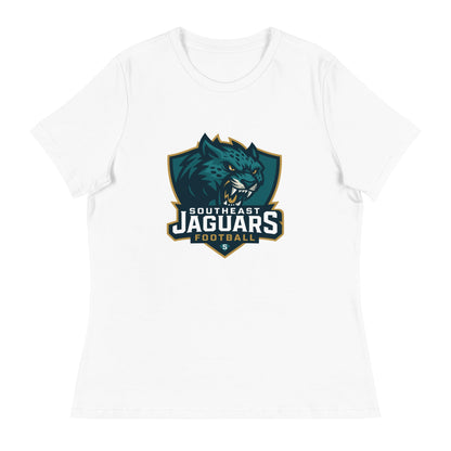 Performance | Women's Relaxed T Shirt | Southeast Jaguars | Shield Logo