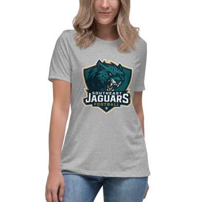 Performance | Women's Relaxed T Shirt | Southeast Jaguars | Shield Logo