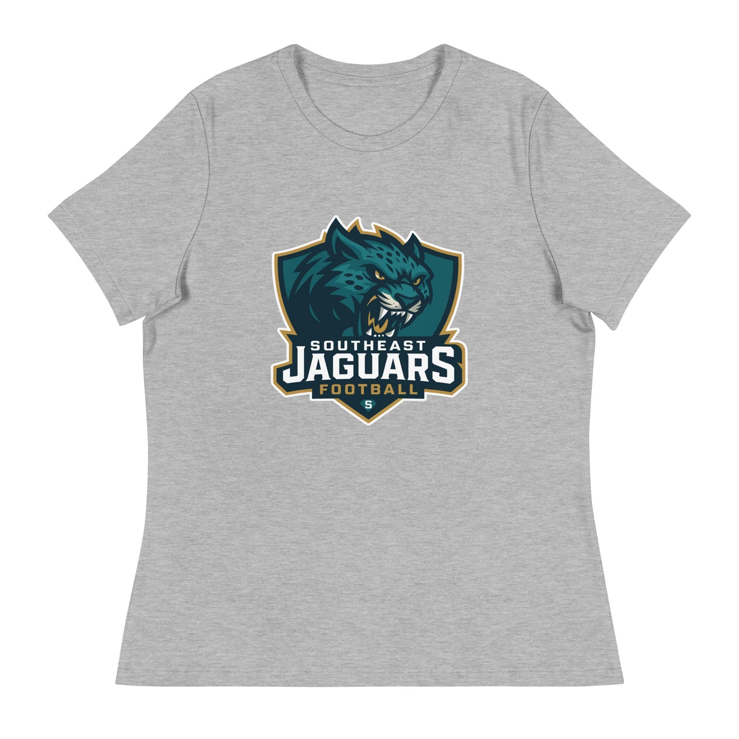 Performance | Women's Relaxed T Shirt | Southeast Jaguars | Shield Logo