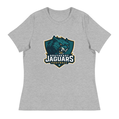 Performance | Women's Relaxed T Shirt | Southeast Jaguars | Shield Logo