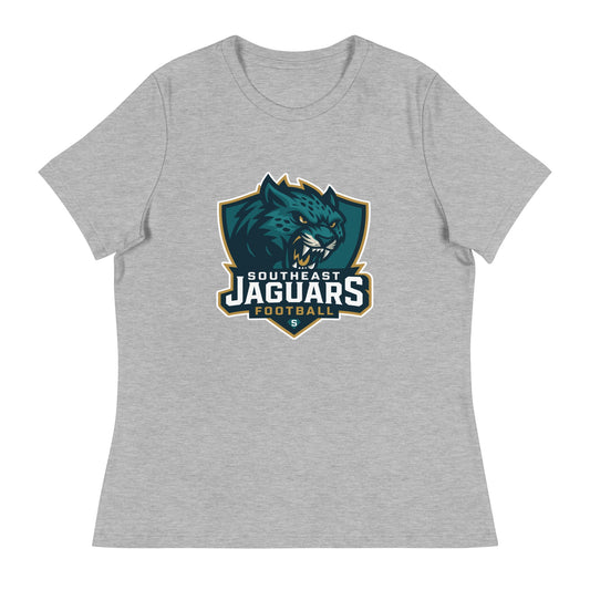 Performance | Women's Relaxed T Shirt | Southeast Jaguars | Shield Logo