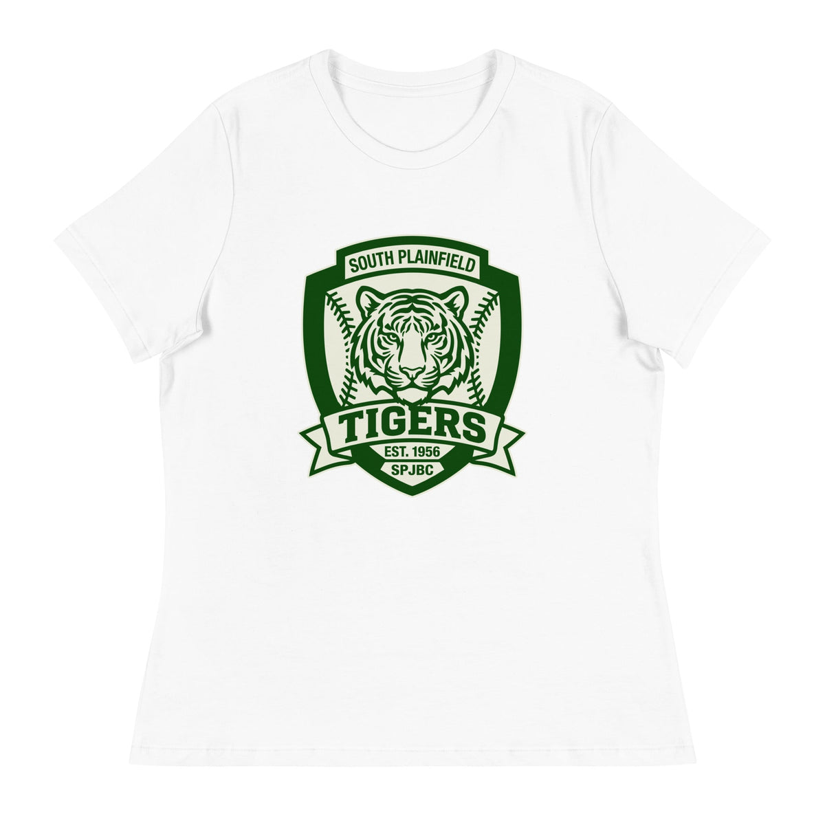 Performance | Women's Relaxed T Shirt | SP Tigers 7U | Shield Logo