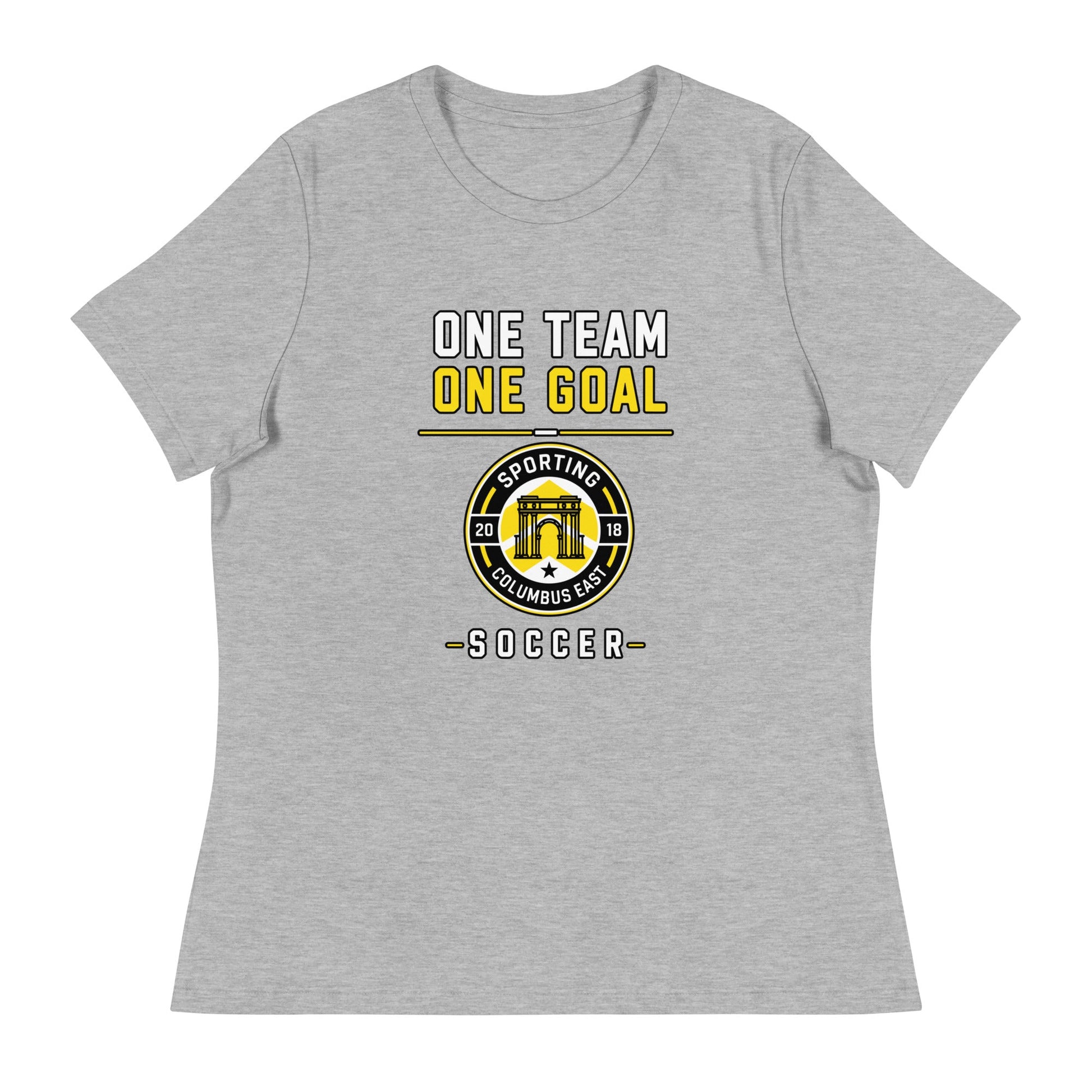 Performance | Women's Relaxed T Shirt | Sporting Columbus East | Crest Logo
