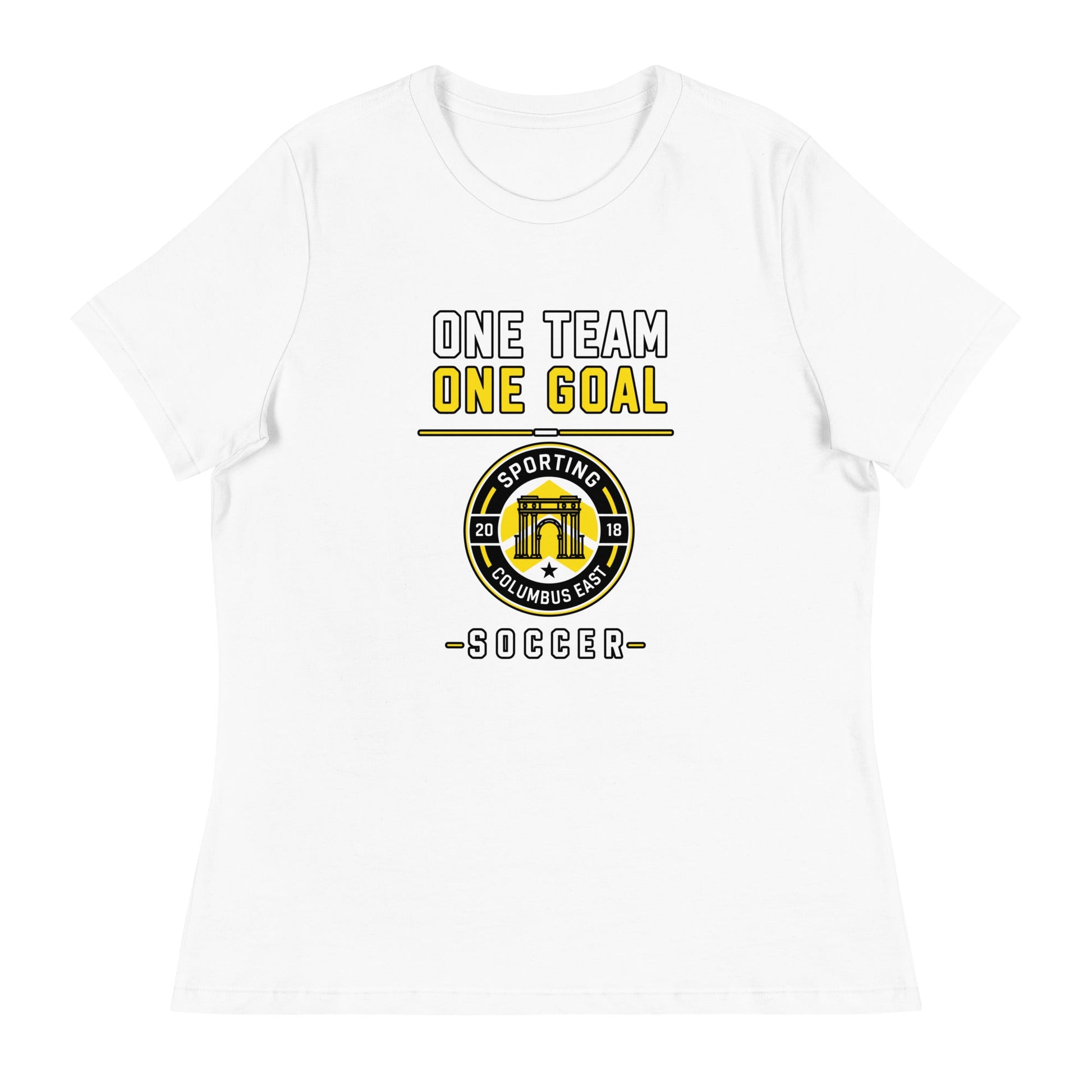 Performance | Women's Relaxed T Shirt | Sporting Columbus East | Crest Logo