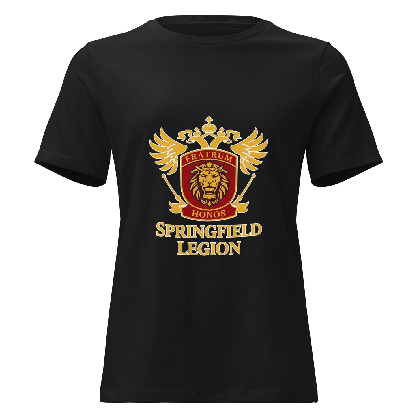 Performance | Women's Relaxed T Shirt | Springfield Legion Hockey Club | Imperial Crest Logo
