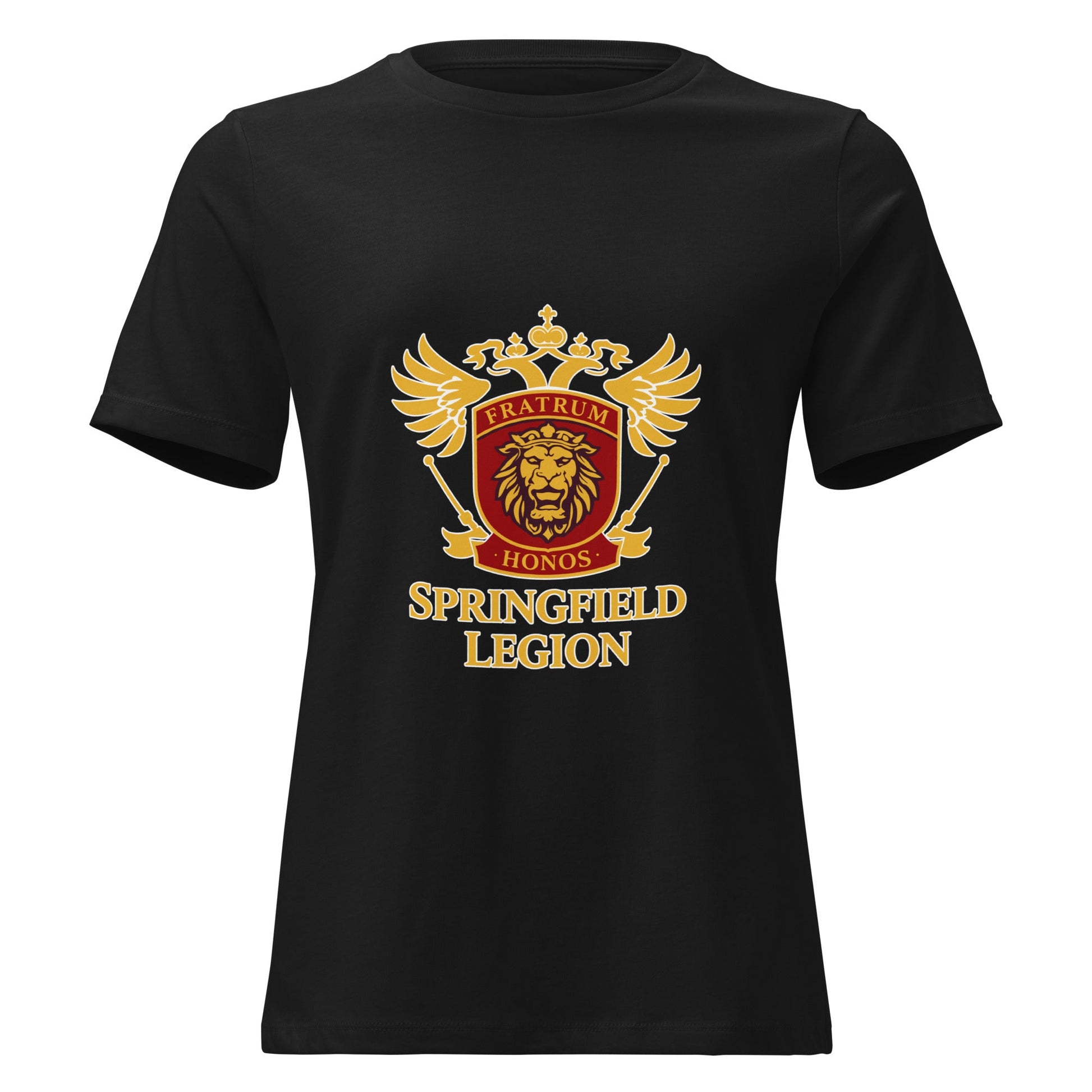 Performance | Women's Relaxed T Shirt | Springfield Legion Hockey Club | Imperial Crest Logo