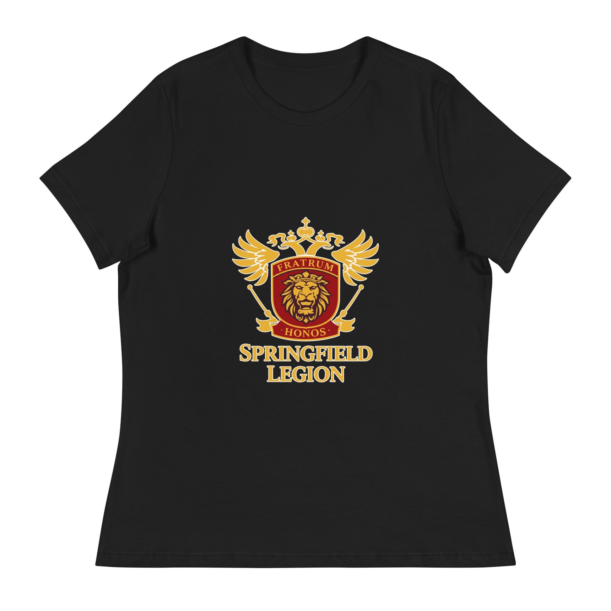 Performance | Women's Relaxed T Shirt | Springfield Legion Hockey Club | Imperial Crest Logo