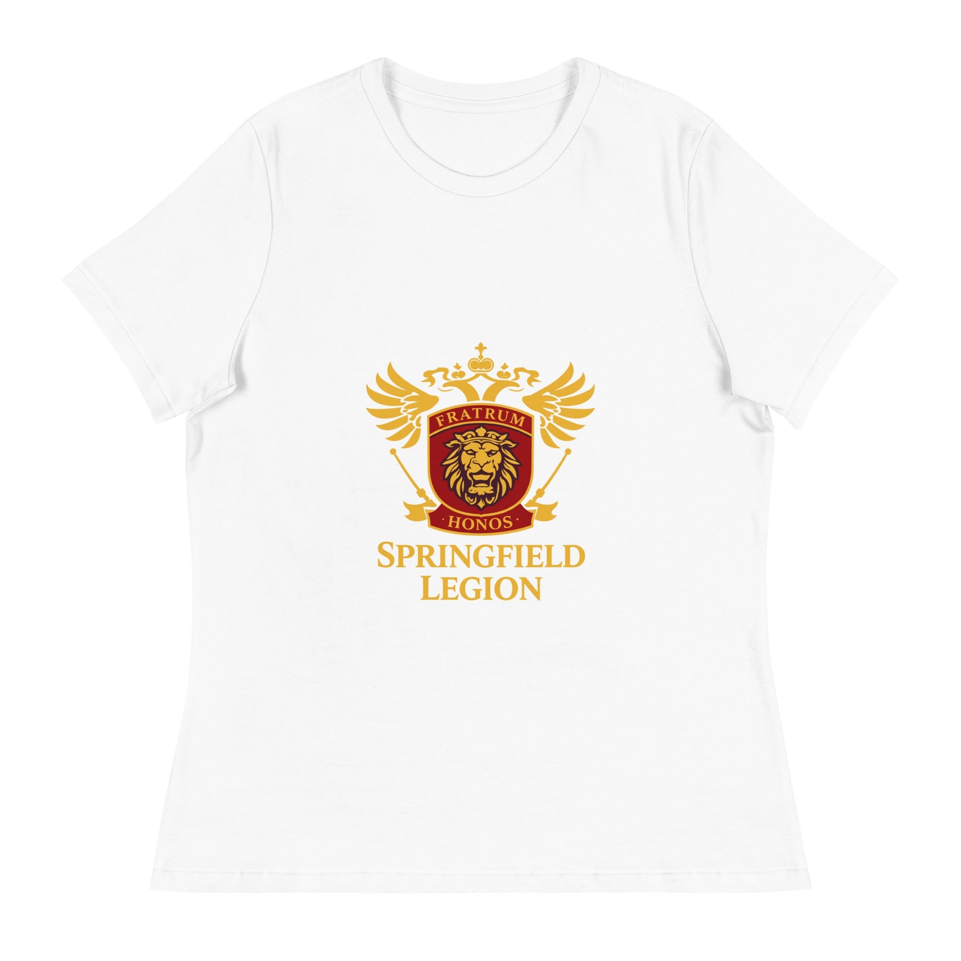 Performance | Women's Relaxed T Shirt | Springfield Legion Hockey Club | Imperial Crest Logo