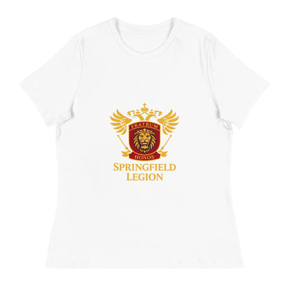 Performance | Women's Relaxed T Shirt | Springfield Legion Hockey Club | Imperial Crest Logo