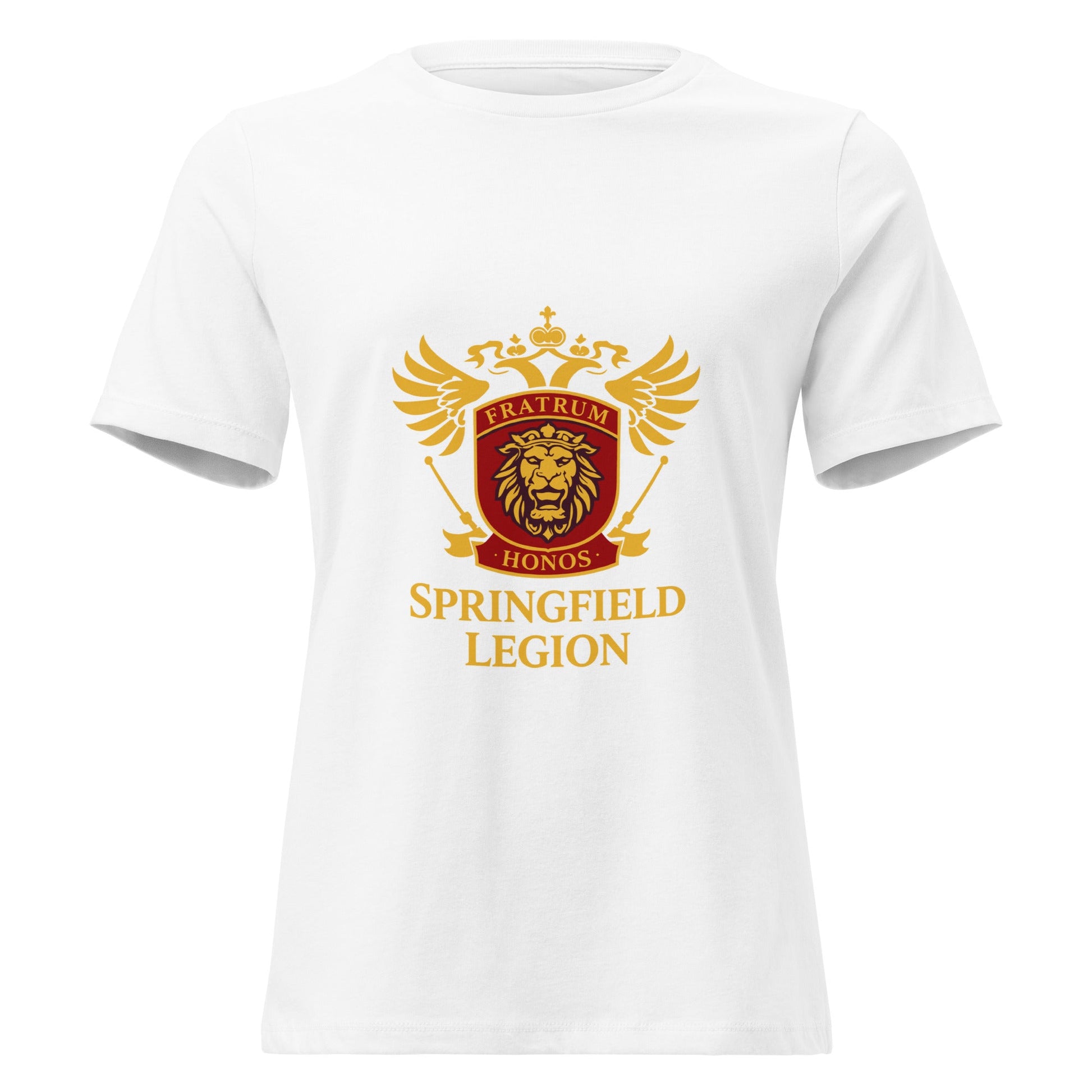 Performance | Women's Relaxed T Shirt | Springfield Legion Hockey Club | Imperial Crest Logo