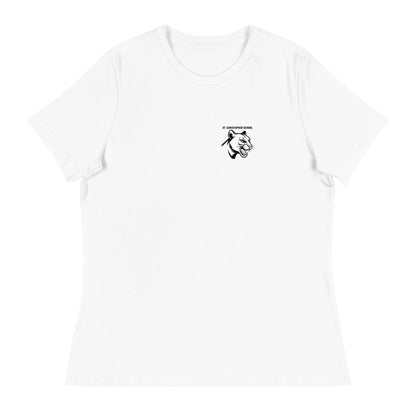 Performance | Women's Relaxed T Shirt | St. Christopher Cougars | Modern Icon Logo