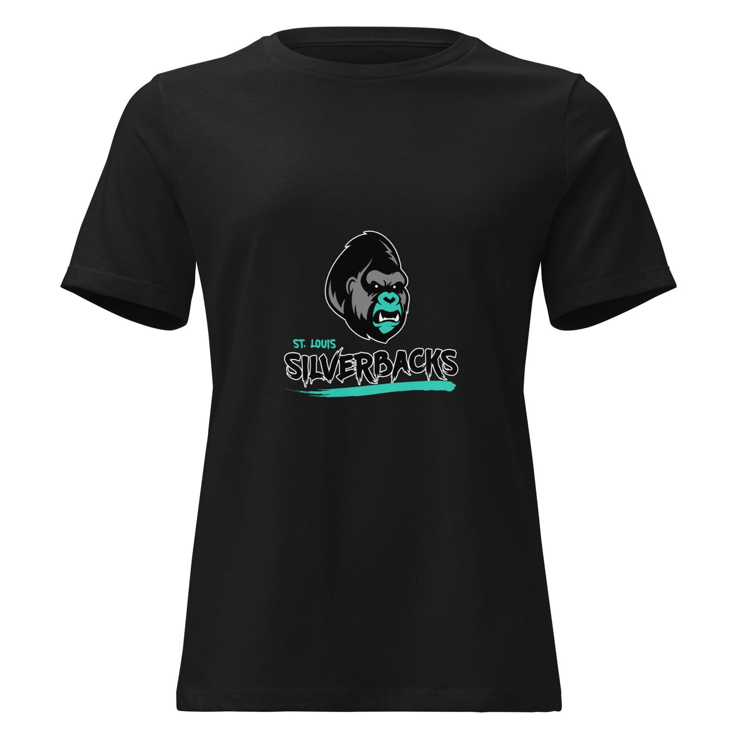 Performance | Women's Relaxed T Shirt | St. Louis Silverbacks Women’s Football Team | Mascot Logo