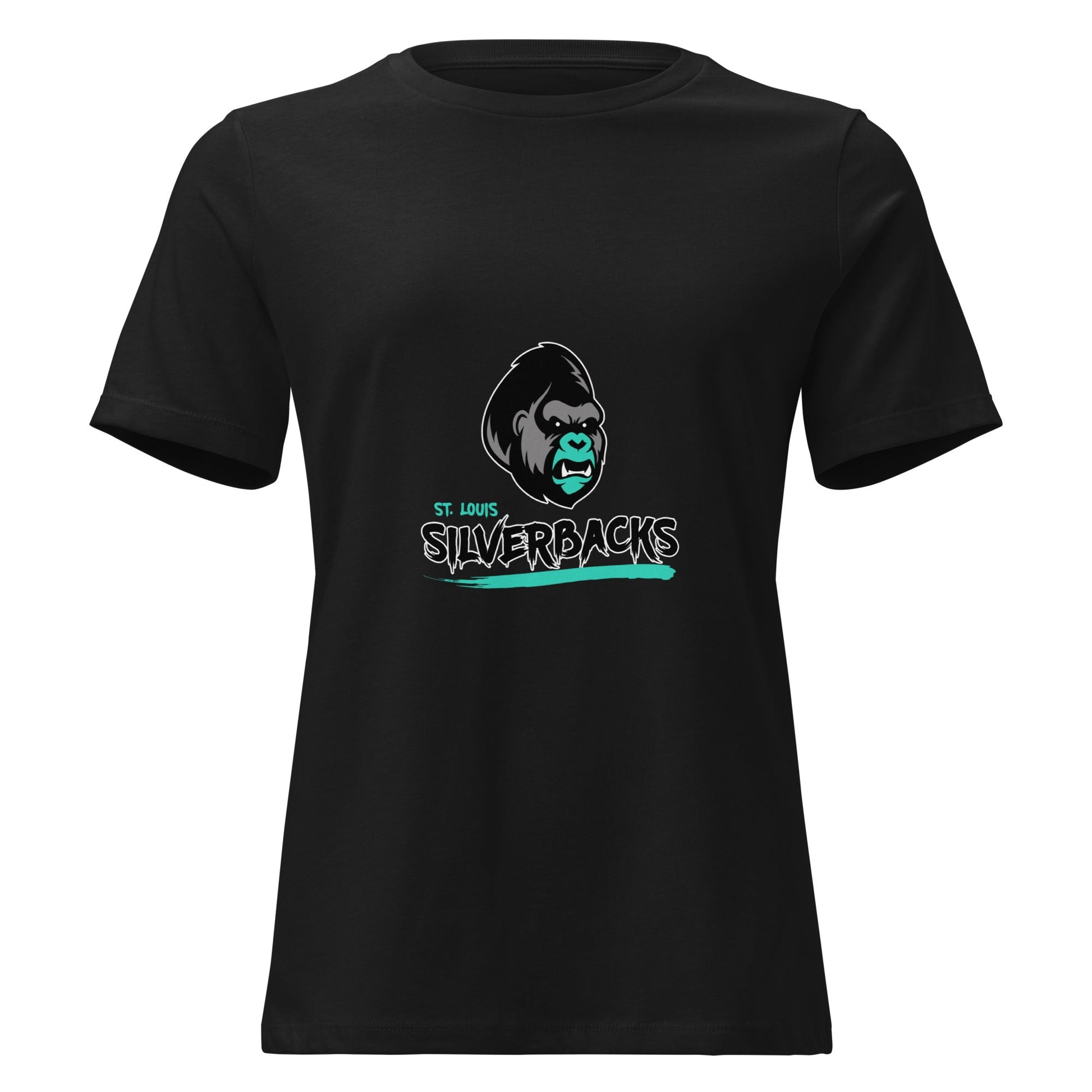 Performance | Women's Relaxed T Shirt | St. Louis Silverbacks Women’s Football Team | Mascot Logo