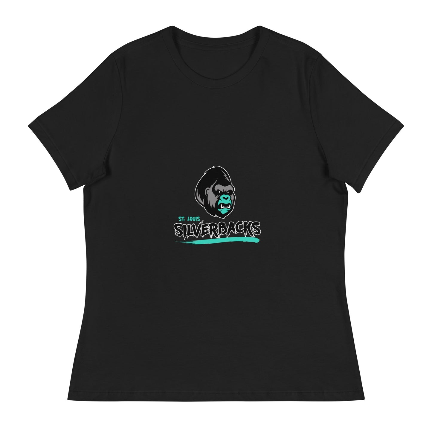 Performance | Women's Relaxed T Shirt | St. Louis Silverbacks Women’s Football Team | Mascot Logo