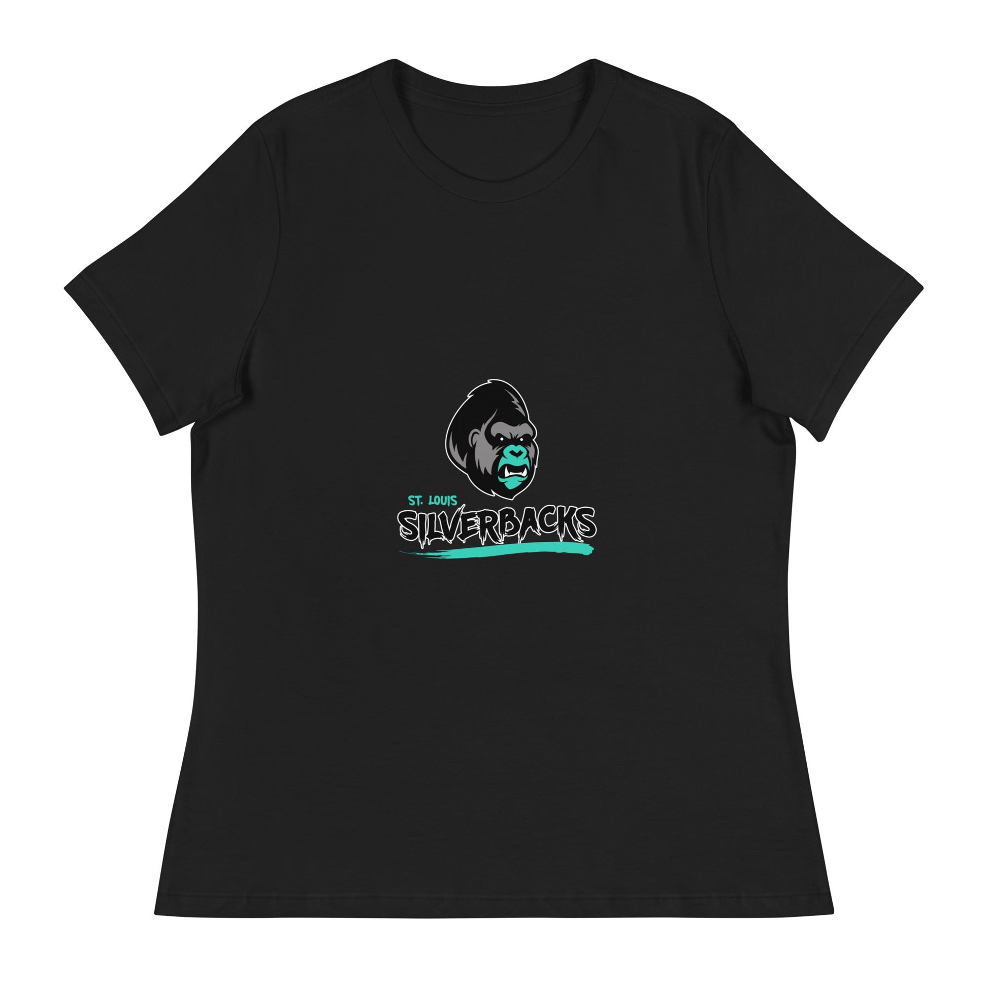 Performance | Women's Relaxed T Shirt | St. Louis Silverbacks Women’s Football Team | Mascot Logo