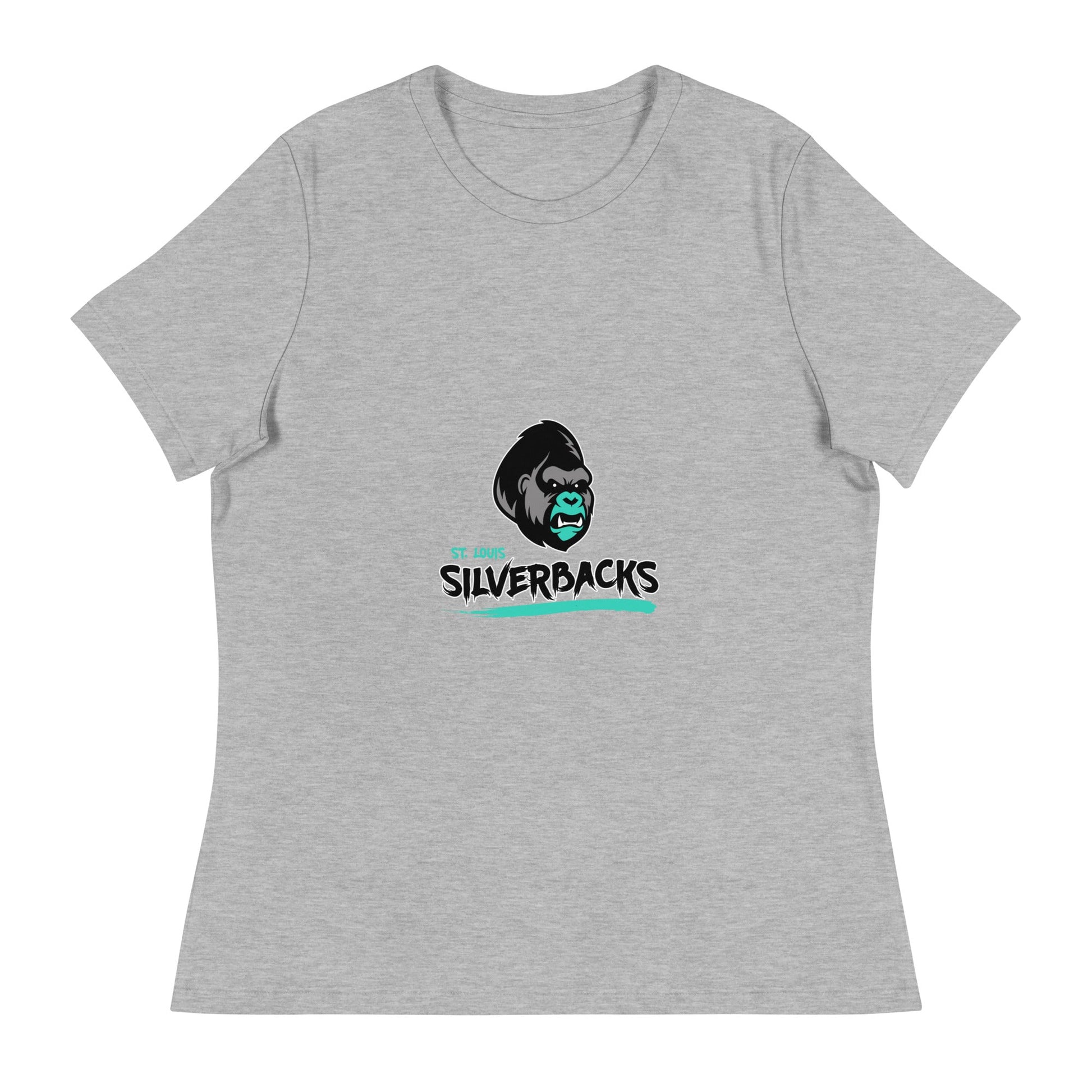 Performance | Women's Relaxed T Shirt | St. Louis Silverbacks Women’s Football Team | Mascot Logo