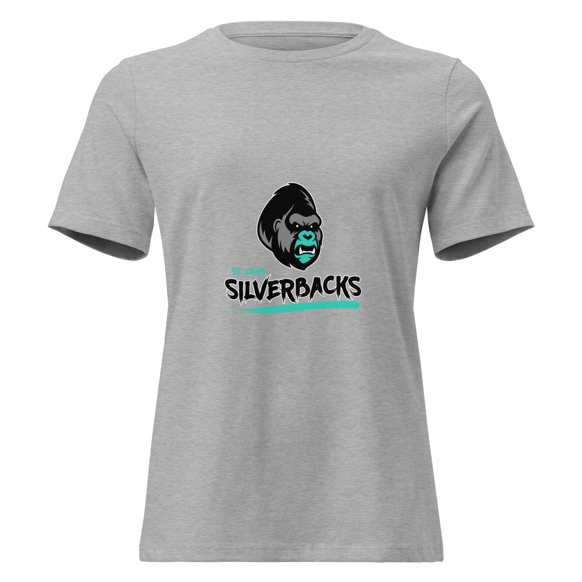 Performance | Women's Relaxed T Shirt | St. Louis Silverbacks Women’s Football Team | Mascot Logo