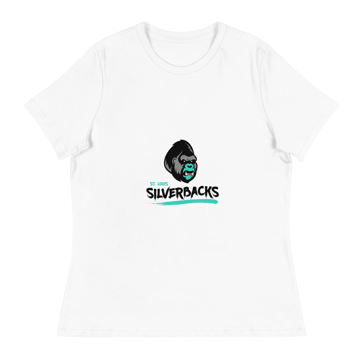 Performance | Women's Relaxed T Shirt | St. Louis Silverbacks Women’s Football Team | Mascot Logo