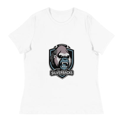 Performance | Women's Relaxed T Shirt | St. Louis Silverbacks Women’s Football Team | Shield Logo