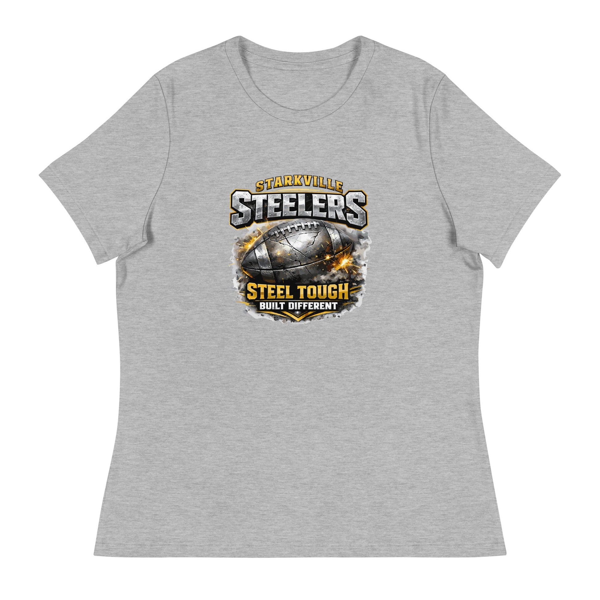 Performance | Women's Relaxed T Shirt | Starkville Steelers | Icon Logo