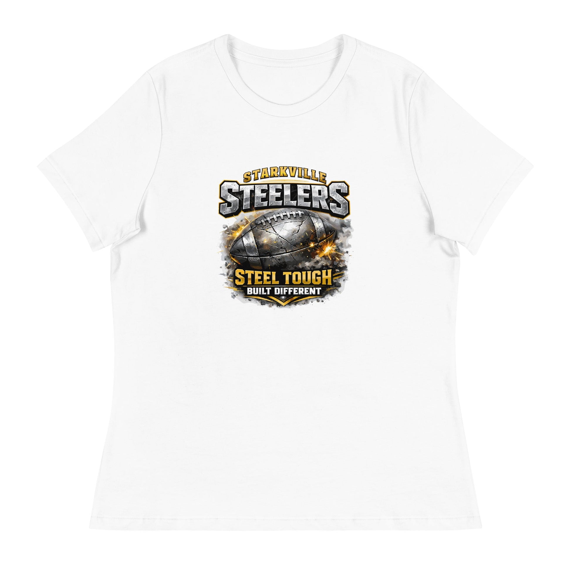 Performance | Women's Relaxed T Shirt | Starkville Steelers | Icon Logo