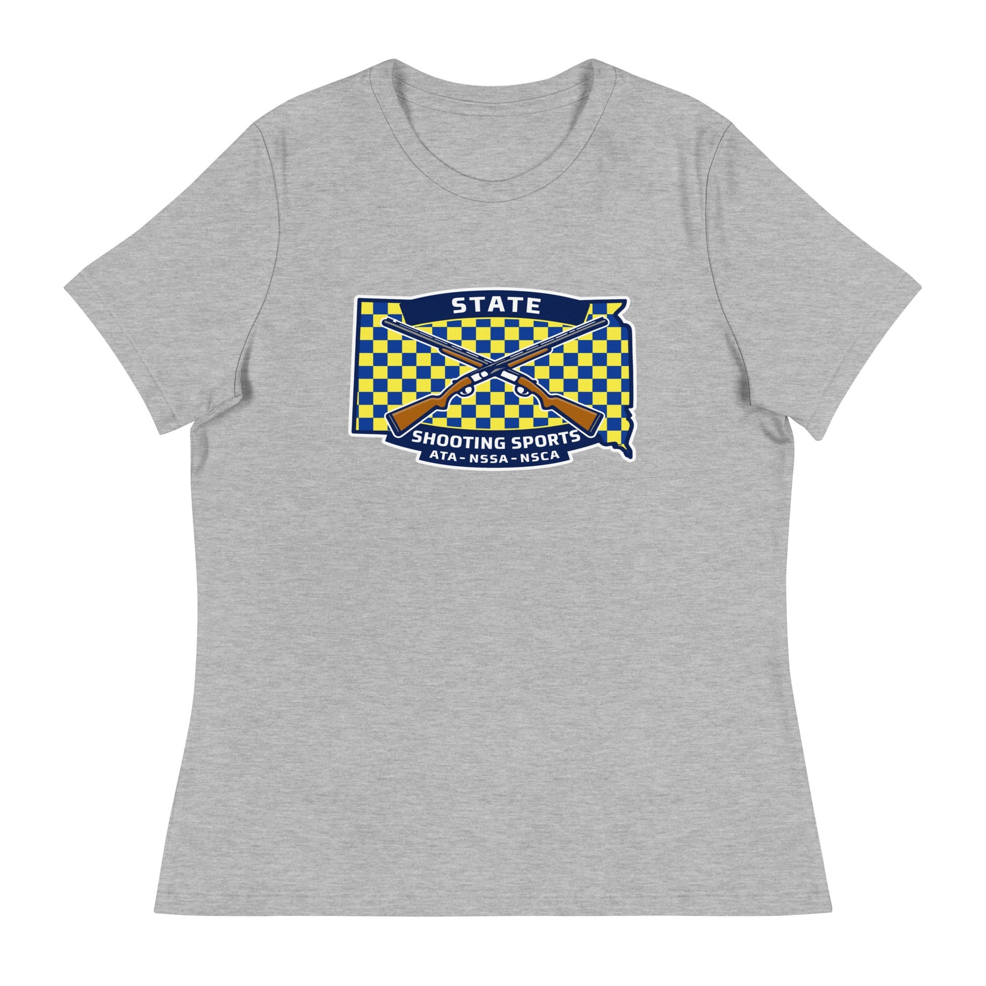 Performance | Women's Relaxed T Shirt | State Shooting Sports | Flag Logo