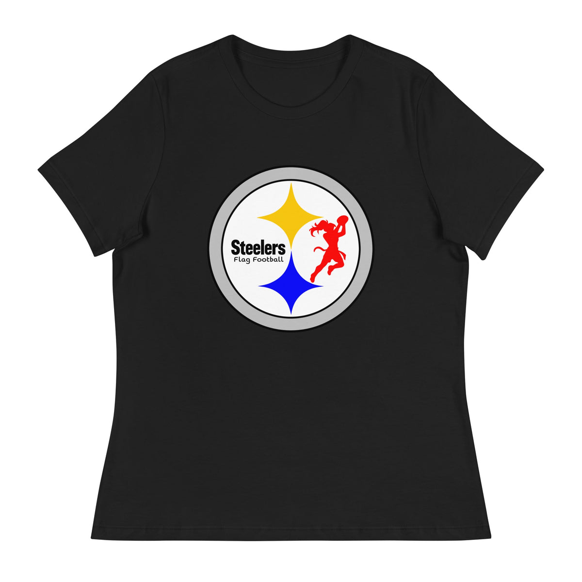 Performance | Women's Relaxed T Shirt | Staten Island Steelers | Badge Logo