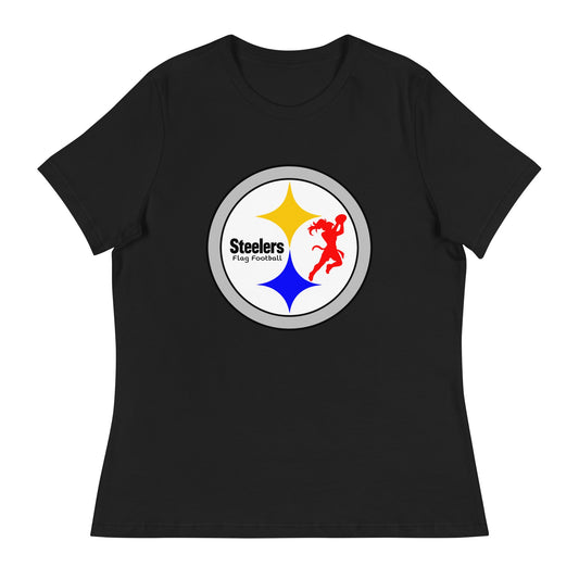 Performance | Women's Relaxed T Shirt | Staten Island Steelers | Badge Logo
