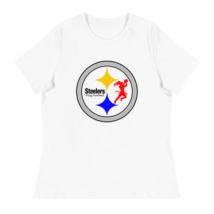 Performance | Women's Relaxed T Shirt | Staten Island Steelers | Badge Logo