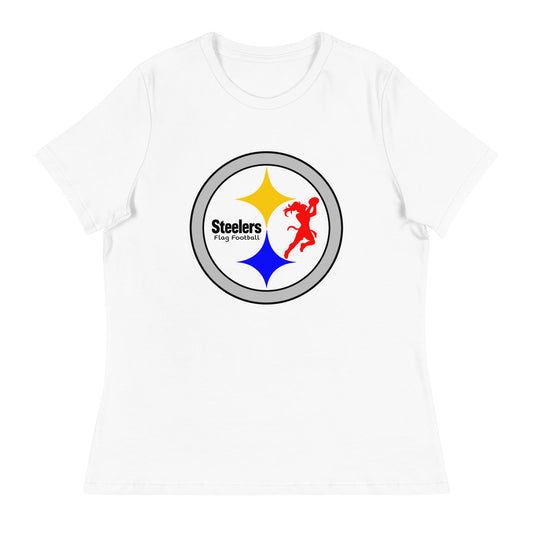 Performance | Women's Relaxed T Shirt | Staten Island Steelers | Badge Logo