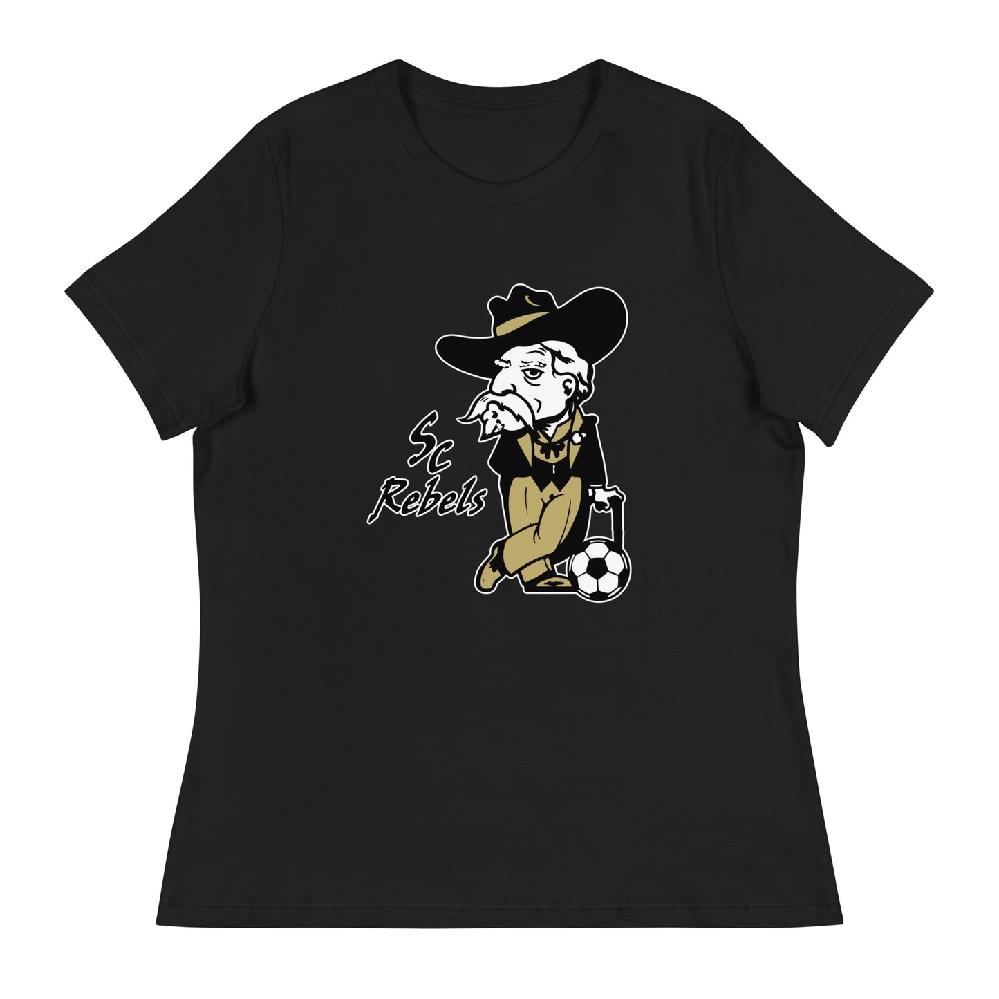 Performance | Women's Relaxed T Shirt | Stewart County Soccer | Mascot Logo
