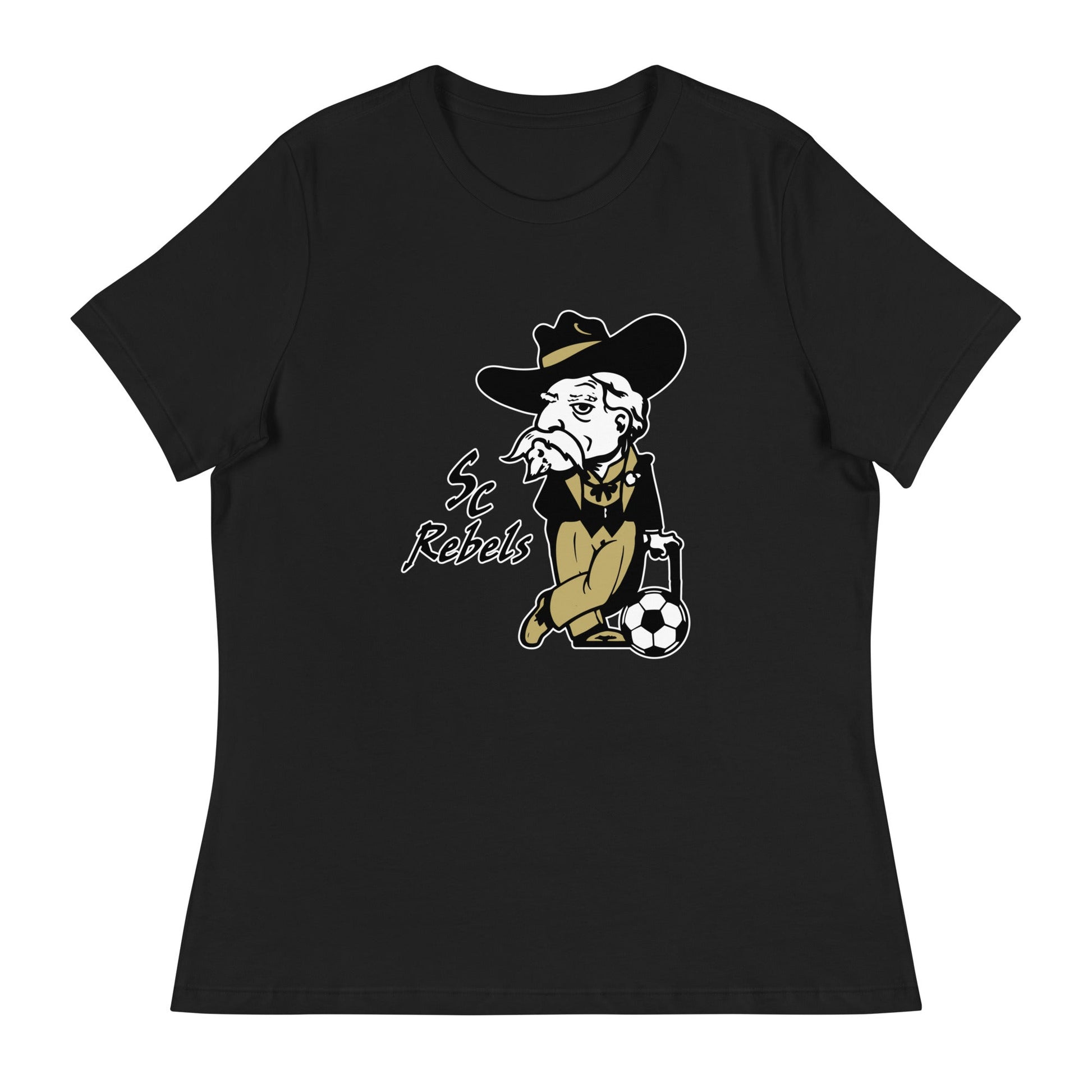 Performance | Women's Relaxed T Shirt | Stewart County Soccer | Mascot Logo