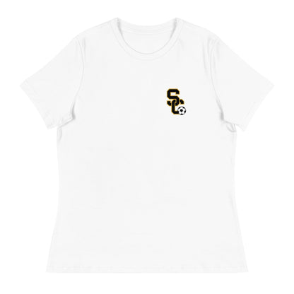 Performance | Women's Relaxed T Shirt | Stewart County Soccer | SC Mark Logo