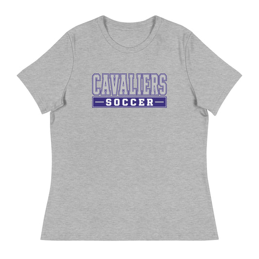 Performance | Women's Relaxed T Shirt | STM Soccer | Modern Script Logo
