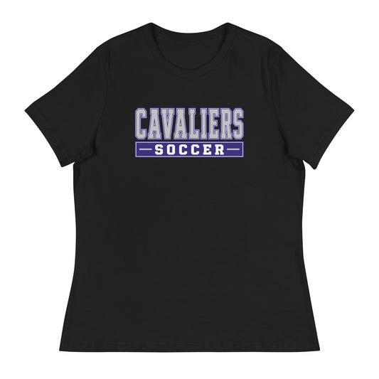 Performance | Women's Relaxed T Shirt | STM Soccer | Modern Script Logo