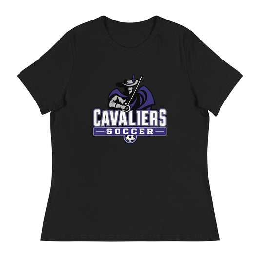 Performance | Women's Relaxed T Shirt | STM Soccer | Vanguard Logo
