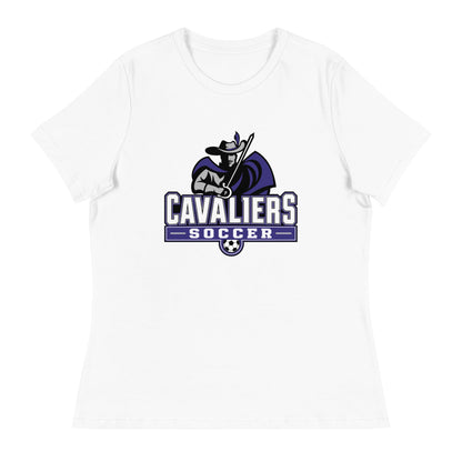 Performance | Women's Relaxed T Shirt | STM Soccer | Vanguard Logo
