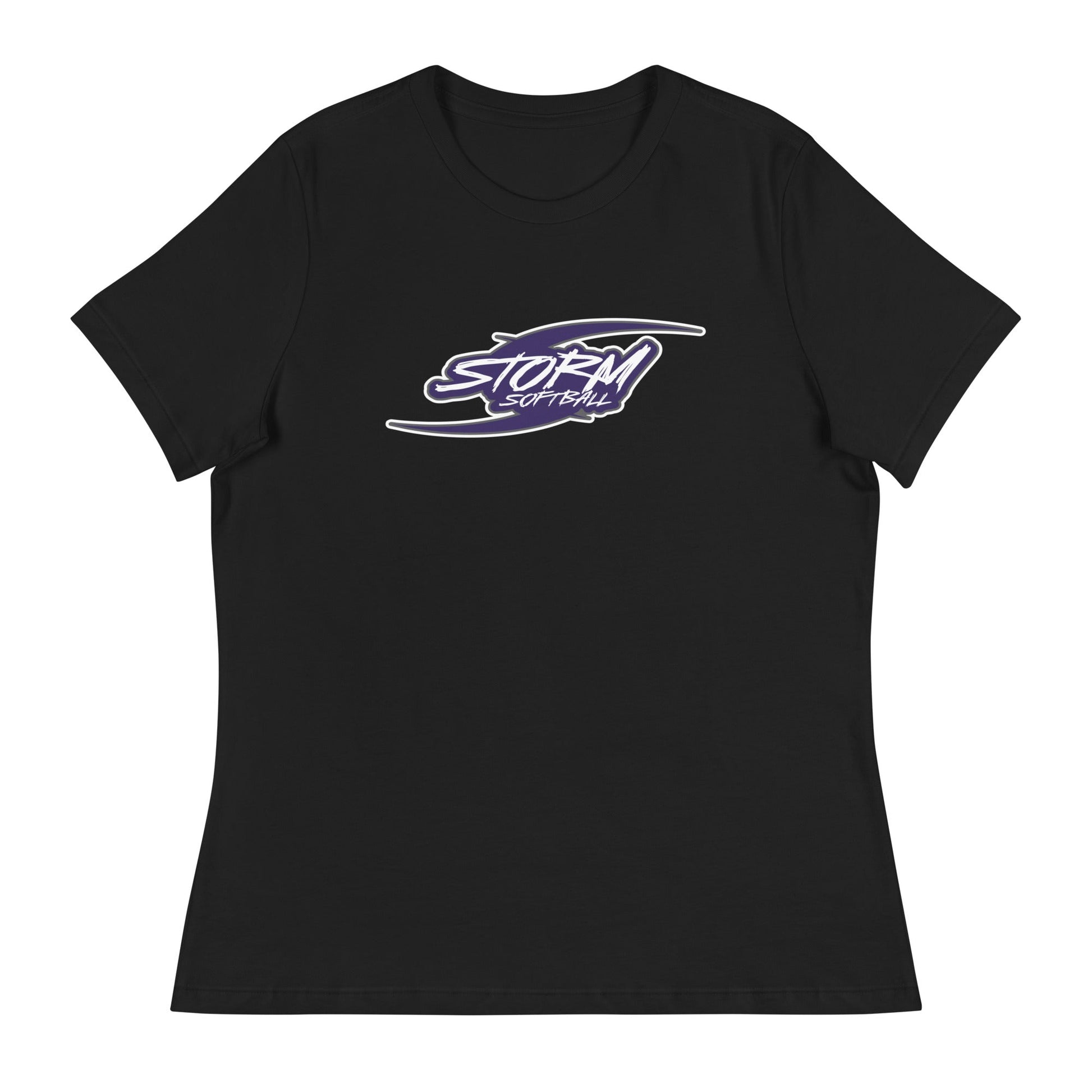 Performance | Women's Relaxed T Shirt | Storm Softball | Storm Logo