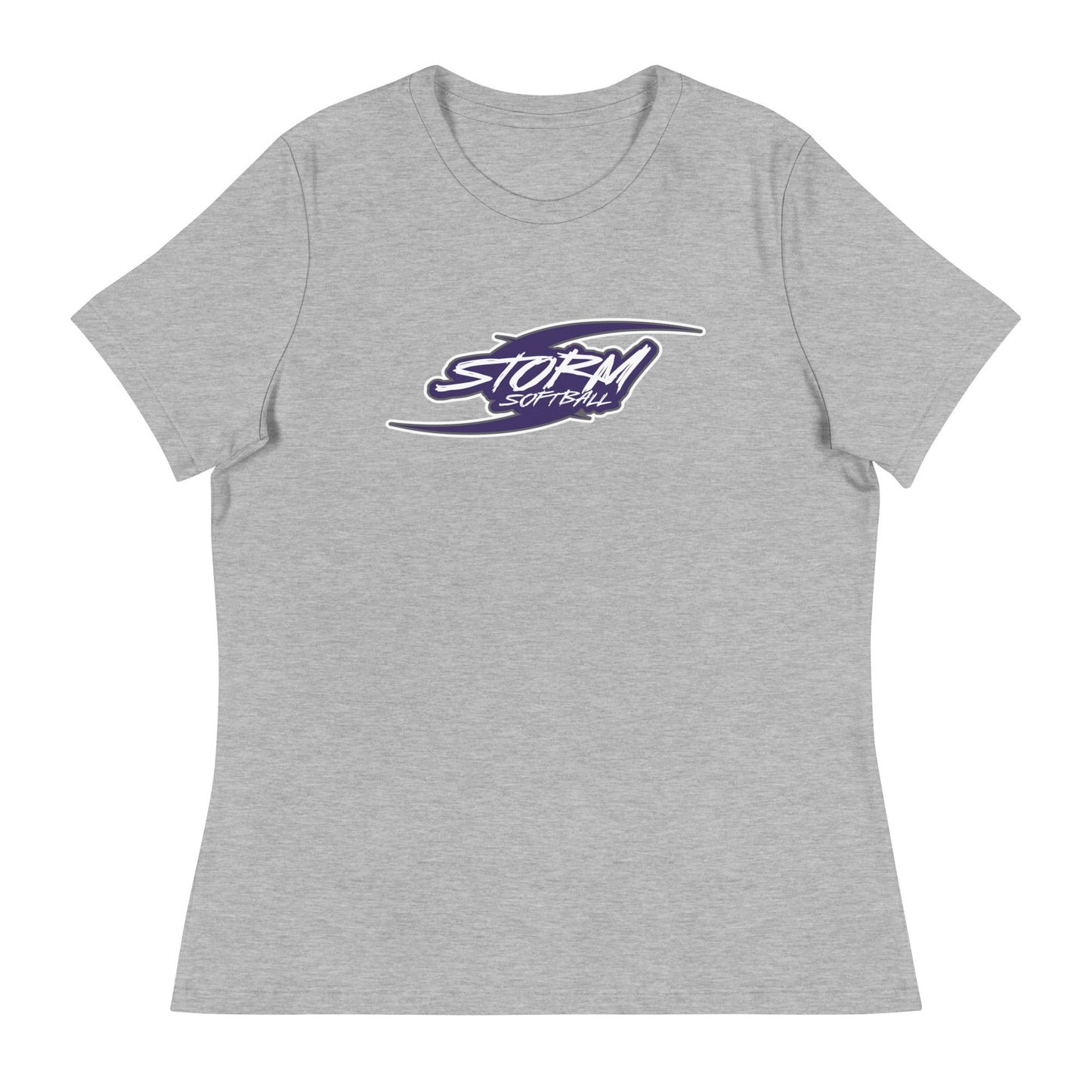 Performance | Women's Relaxed T Shirt | Storm Softball | Storm Logo